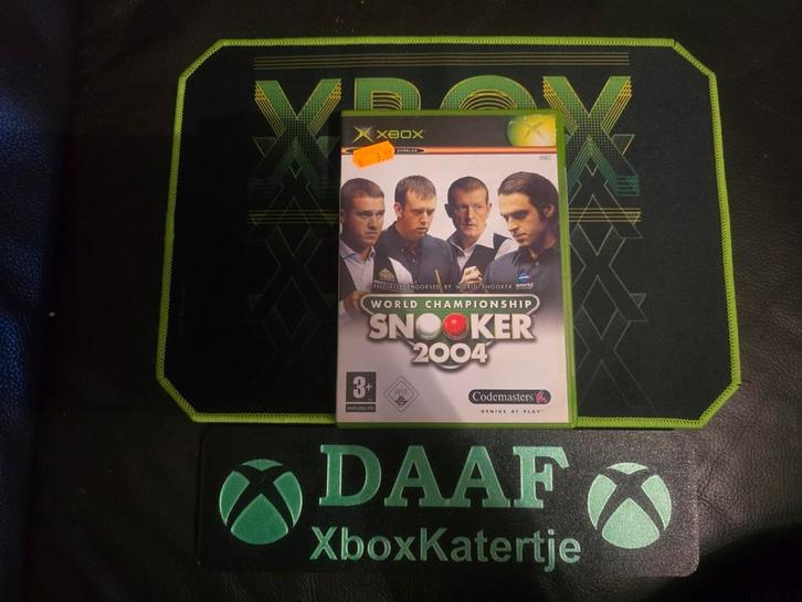 World championship snooker 2004 stickersealed -Xbox original, Spelcomputers en Games, Games | Xbox Original, Zo goed als nieuw