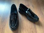 Manfield lak leten loafers dames 39, Kleding | Dames, Schoenen, Ophalen of Verzenden, Nieuw, Zwart, Instappers