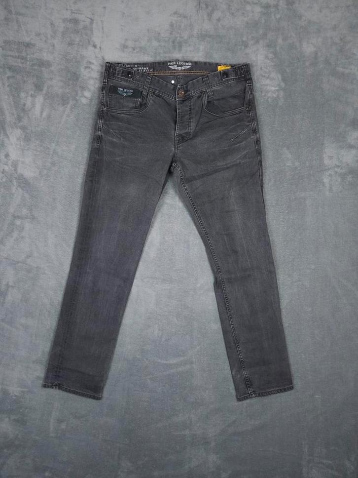 PME Legend Broek Skyhawk W36 L32 Regular Slim Fit Zwart Jean, Kleding | Heren, Spijkerbroeken en Jeans, Zo goed als nieuw, W36 - W38 (confectie 52/54)