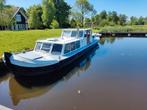 Praam / platbodem / drijvend tiny house / vakantiehuis, Ophalen, Gebruikt, Staal, Benzine