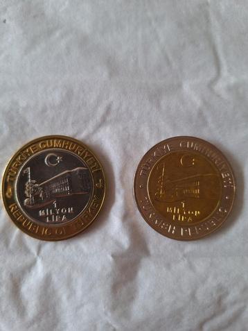 Turkse 1 Miljoen Lira Munten Set beschikbaar voor biedingen