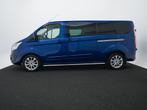 Ford Transit Custom 290 2.2 TDCI L2H1 Limited DC (bj 2014), Auto's, Voorwielaandrijving, Euro 5, Gebruikt, 4 cilinders