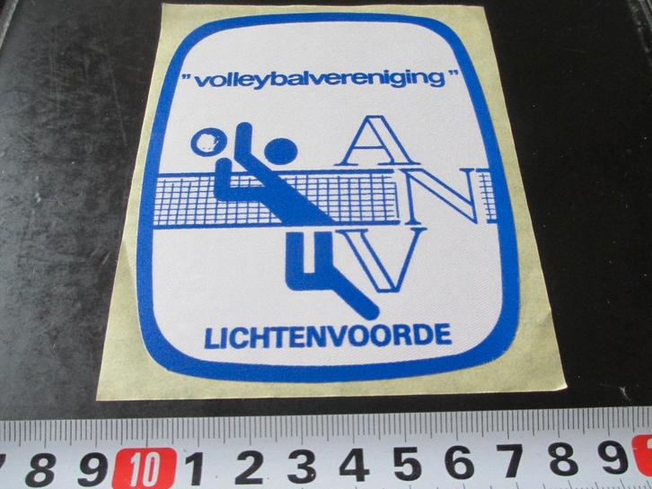sticker Volleybal  Lichtenvoorde Volleybalvereniging, Verzamelen, Stickers, Zo goed als nieuw, Ophalen