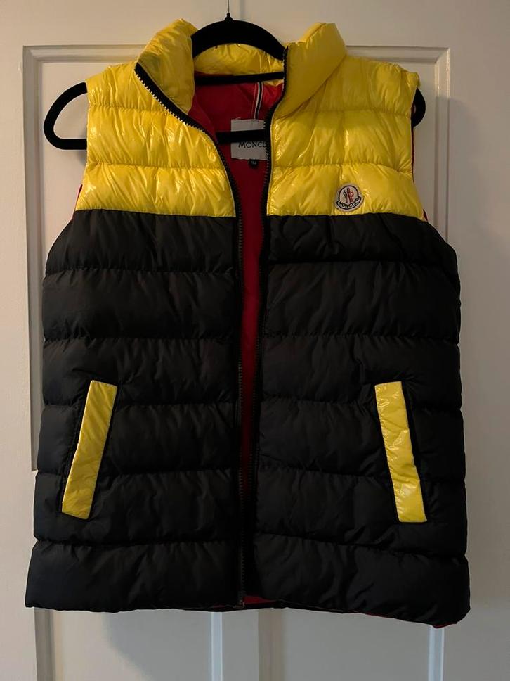 Prachtige Moncler Cerces bodywarmer!, Kleding | Heren, Bodywarmers, Zo goed als nieuw, Zwart, Ophalen