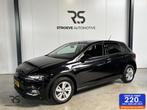 Volkswagen Polo DSG Comfortline Business | Navi | CarPlay |, Stof, 95 pk, Met garantie (alle), Zwart