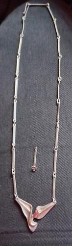 Vintage zilveren Lapponia ketting, Sieraden, Tassen en Uiterlijk, Ophalen of Verzenden, Zo goed als nieuw, Zilver, Zilver