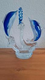 Dolfijn glas., Ophalen of Verzenden, Gebruikt