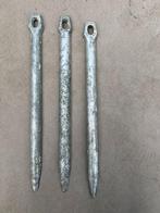 3x aluminium wehrmacht zeltbahn tentharingen, Verzenden, Duitsland