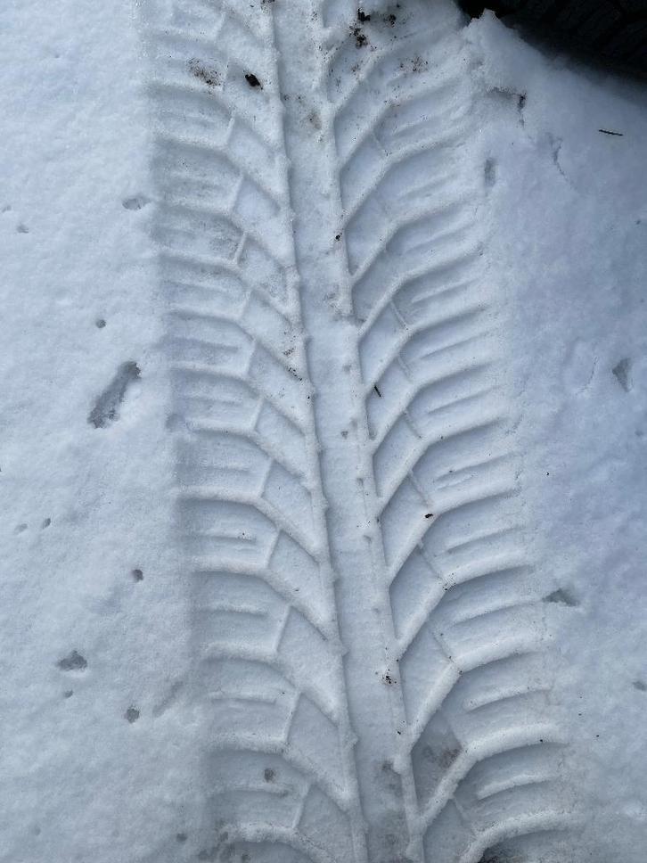 Banden 4 stuks 215/65 R 16 98 (op velg) M+S = Mud and Snow, Auto-onderdelen, Banden en Velgen, Band(en), Winterbanden, 16 inch