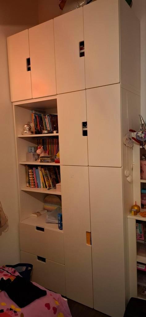 4 witte IKEA Stuva kasten te koop, Kinderen en Baby's, Kinderkamer | Commodes en Kasten, Ophalen