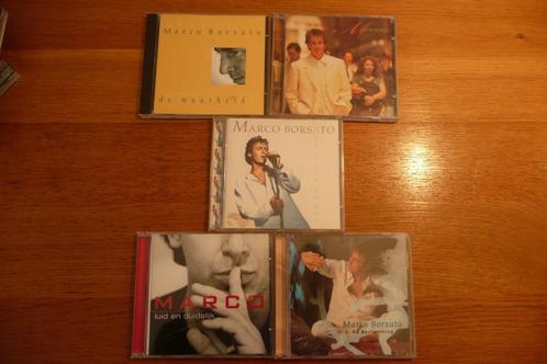 Marco Borsato 5 cd's, Cd's en Dvd's, Cd's | Nederlandstalig, Gebruikt, Ophalen of Verzenden