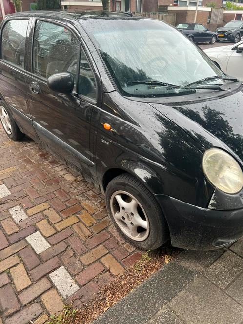 Daewoo Matiz 1.0 2004 Zwart, Auto's, Daewoo, Bedrijf, Matiz, Benzine, E, Hatchback, Handgeschakeld, Origineel Nederlands, Zwart