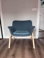 IKEA Vedbo fauteuil blauw, Huis en Inrichting, Fauteuils, Minder dan 75 cm, Zo goed als nieuw, 50 tot 75 cm, Ophalen