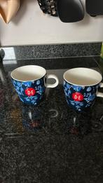 Douwe Egberts Hylper heritage mok cappuccino, Huis en Inrichting, Keuken | Servies, Ophalen of Verzenden, Zo goed als nieuw, Overige stijlen