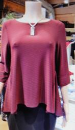 Joseph Ribkoff prachtig apart bordeaux tuniek mt 38/40