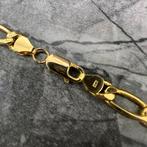21k gouden ketting massief figaro schakel, Sieraden, Tassen en Uiterlijk, Kettingen, Ophalen of Verzenden