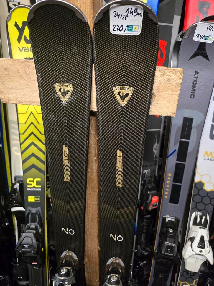 149 142 ROSSIGNOL NOVA GOLD DAMES 6 CARVE SKIS 2024, Sport en Fitness, Skiën en Langlaufen, Zo goed als nieuw, Ski's, Skiën, Rossignol