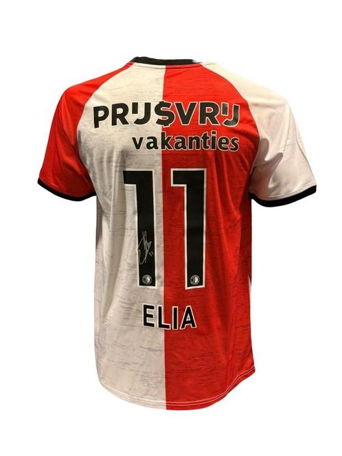 Eljero Elia gesigneerd Feyenoord 24/25 thuis shirt, Verzamelen, Sportartikelen en Voetbal, Zo goed als nieuw, Shirt, Feyenoord