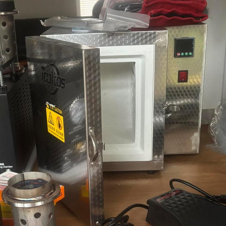 Uithardings oven lost wax casting goudsmid edelsmid, Doe-het-zelf en Verbouw, Gereedschap | Handgereedschap, Nieuw, Ophalen of Verzenden