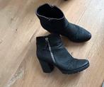 Zwarte enkellaarsjes 41, Ophalen of Verzenden, Zo goed als nieuw, Zwart