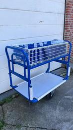 Stevige dossierwagen met ophangmappen, Huis en Inrichting, Kasten | Roldeurkasten en Archiefkasten, Ophalen, 50 tot 100 cm, Zo goed als nieuw