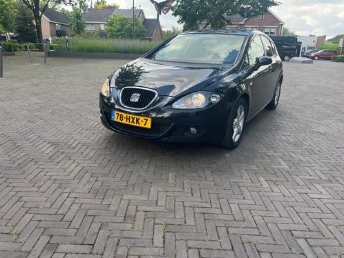 Seat Leon 1.6 75KW 2009 Zwart, Auto's, Seat, Bedrijf, Leon, ABS, Airbags, Airconditioning, Alarm, Boordcomputer, Centrale vergrendeling