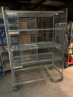 Metaken rek. op wieltjes   230/60/180. Hoog, Doe-het-zelf en Verbouw, Transportwagens, 100 liter of meer, Ophalen, Gebruikt, Transportkar