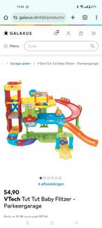 VTech Toet Toet Auto's parkeergarage EN stuntpark, Kinderen en Baby's, Speelgoed | Vtech, Ophalen, Gebruikt, 2 tot 4 jaar
