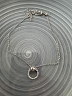 Ketting + hanger beide echt zilver in zeer goede staat!, Met hanger, Ophalen of Verzenden, Zo goed als nieuw, Zilver