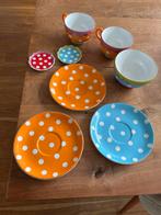 Oilily Servies van Douwe Egberts, Ophalen, Zo goed als nieuw, Overige stijlen, Kop(pen) en/of Schotel(s)