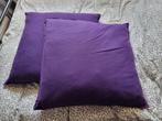 Ikea Gurli hoes en Fjädrar 65 bij 65 cm, Ophalen of Verzenden, Zo goed als nieuw, Paars, Vierkant