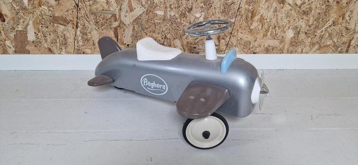 Stoer loopvliegtuig van Baghera ️, Kinderen en Baby's, Speelgoed | Buiten | Voertuigen en Loopfietsen, Zo goed als nieuw, Loopfiets