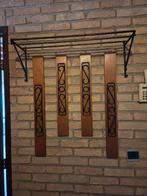 Vintage kapstok met hoedenplank, Ophalen of Verzenden, Gebruikt