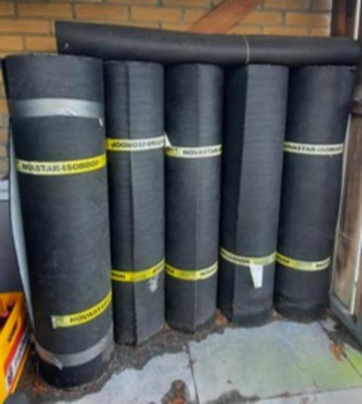 Dakbedekking, Doe-het-zelf en Verbouw, Dakpannen en Dakbedekking, Nieuw, Dakleer, Overige materialen, Zwart, 15 m² of meer, Ophalen