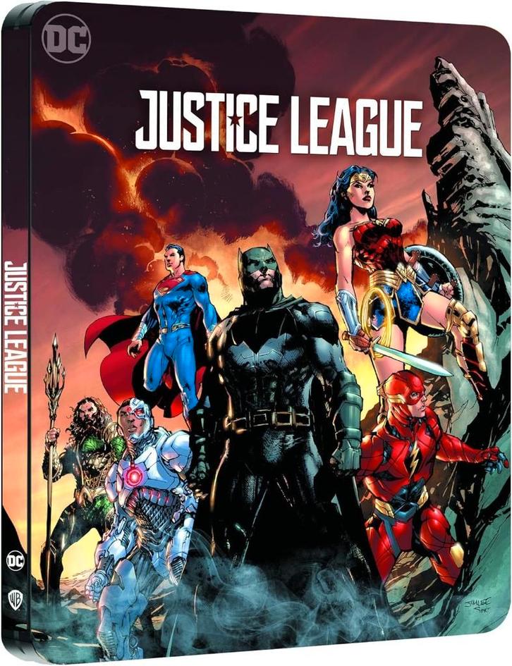 Justice League 4K Steelbook NLO 272710, Cd's en Dvd's, Blu-ray, Nieuw in verpakking, Actie, Ophalen of Verzenden