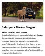 Kaartje dierentuin Beekse Bergen 1 persoon Vriendenloterij, Eén persoon, Overige soorten, Overige typen