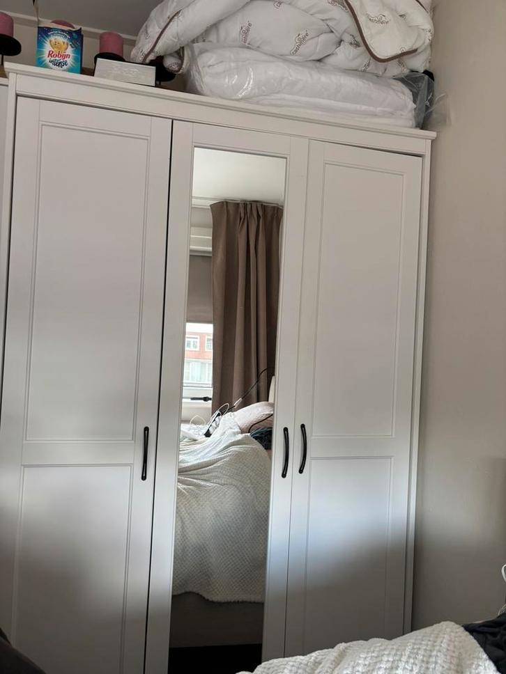 IKEA SONGESAND kast wit 120x60x191, Huis en Inrichting, Kasten | Kledingkasten, Zo goed als nieuw, Minder dan 100 cm, 50 tot 100 cm