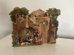 Antieke papieren kerststal, Antiek en Kunst, Ophalen of Verzenden