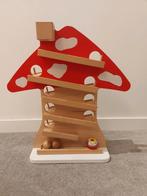 Houten Knikkerbaan - Paddenstoel Design, Ophalen of Verzenden, Zo goed als nieuw, Overige typen