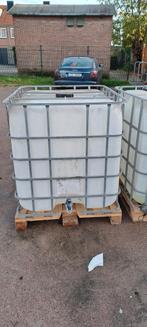 IBC container regenton 1000 liter, Tuin en Terras, Regentonnen, 150 liter of meer, Ophalen, Zo goed als nieuw