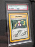 Pokémon Giovanni Holo - Gym Challenge - PSA 9, Ophalen of Verzenden, Zo goed als nieuw, Losse kaart, Foil
