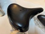 Leren zadel Brooks en Lepper, Fietsen en Brommers, Fietsonderdelen, Algemeen, Ophalen of Verzenden, Zo goed als nieuw, Brooks