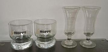 Vintage Hoppe Borrelglaasjes Set beschikbaar voor biedingen