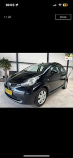 Toyota Aygo 1.0 12V Vvt-i 5DRS MMT 2007 Zwart, Auto's, 4 stoelen, Origineel Nederlands, Particulier, 998 cc