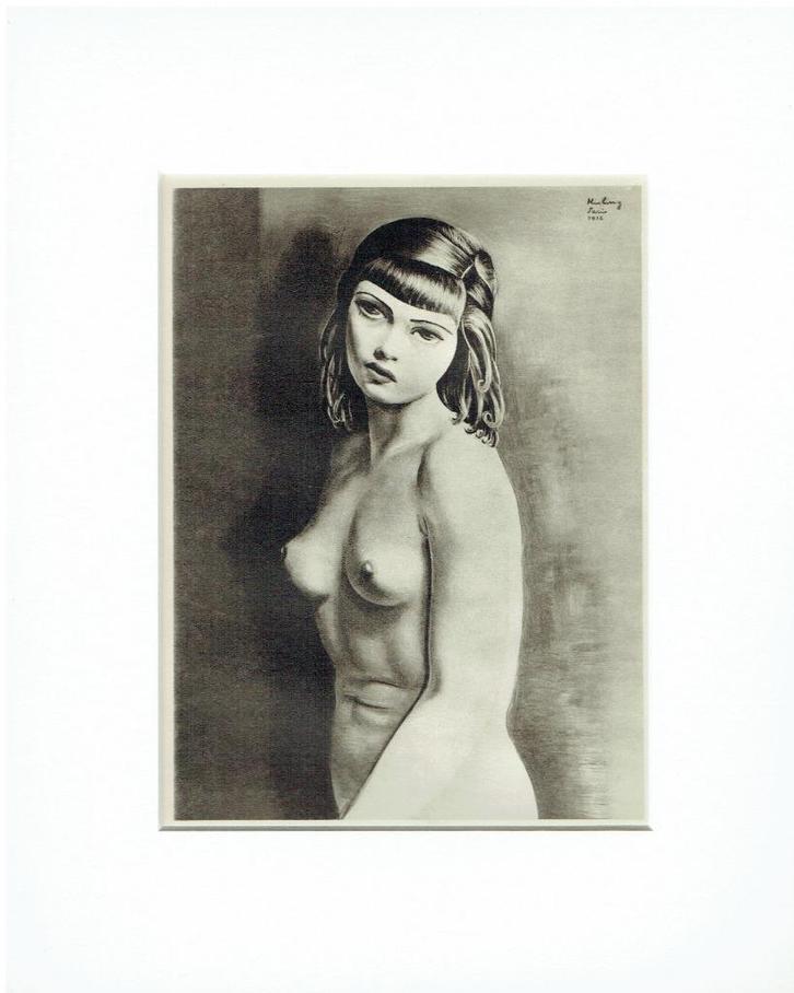 MOISE KISLING Bohémienne, Antiek en Kunst, Kunst | Litho's en Zeefdrukken, Ophalen of Verzenden