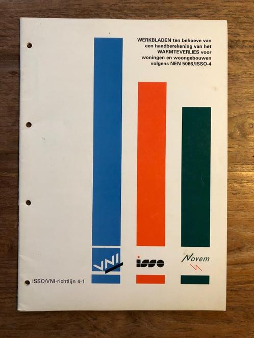 ISSO Richtlijn 4.1 warmteverliesberekening woongebouwen, Boeken, Techniek, Gelezen, Installatietechniek, Ophalen of Verzenden