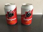 2 blikjes Belgium (Jupiler) bier, Verzamelen, Biermerken, Flesje(s), Ophalen of Verzenden, Jupiler