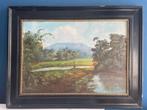 Schilderij Nederlands Indië - Tanguan Prahu, Ophalen of Verzenden
