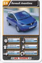 Kw1375 autokaartje E4 renault avantime, Ophalen of Verzenden, Zo goed als nieuw, Auto's