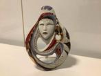 Galos beeld mystiek gezicht wandornament goud platina decor, Huis en Inrichting, Woonaccessoires | Overige, Ophalen of Verzenden